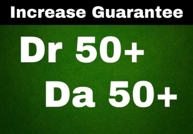 I will increase domain rating DR ahrefs domain authority da
