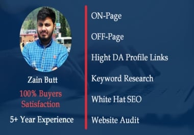 I will serve pro monthly SEO service for google top ranking