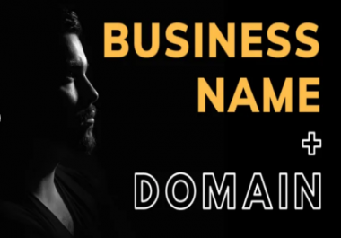 I will create 10 innovative brands names with domain availability