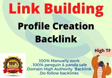 I will do 1000 High Authority social profile creation backlink building