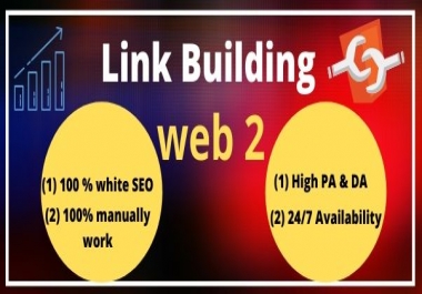 I will do 10 high quality web 2. 0 backlinks for your website