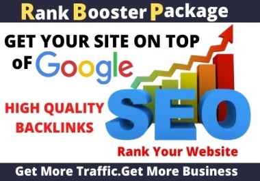 I will do SEO package off-page SEO backlinks for google top rank