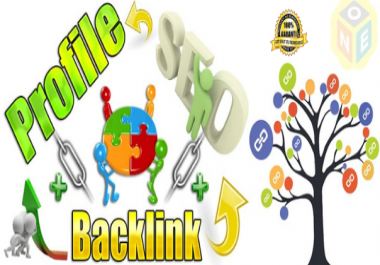 I will do 100 High Quality Profile Creation Backlinks for your website