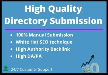 I Will Do Manually 50 Directory Submission