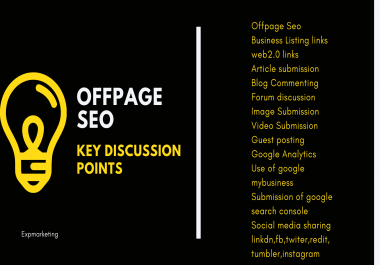 I Will Provide all SEO Services in Onapge, Offpage and Technical Seo