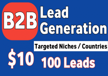 I will collect 200 targeted b2b leads linkedin leads and email lists
