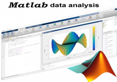 I will help you in analysing and plotting any data types using MATLAB software