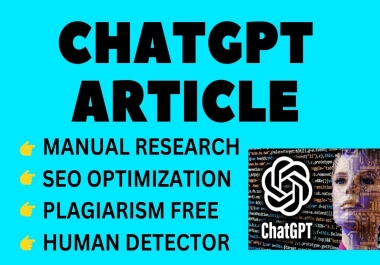 Write a blog within 800-1000 words by chatgpt ai chatbot