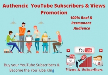 I will do Authentic YouTube promotion