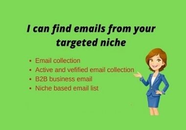 I will collect your target email list