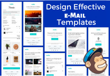 I will design effective email templates