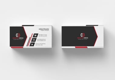 professional modern business card design