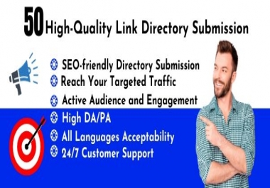 30 High Quality Directory Submission Manually Backlink to Reach Targeted Traffic