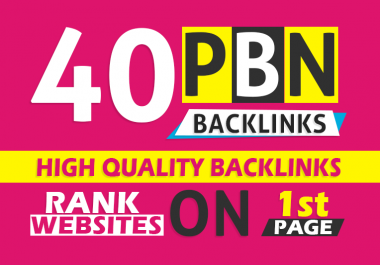 get 40+ parmanent backlink with 30+ DA 40+ PA20 +dofollow in your homepage with unique website e
