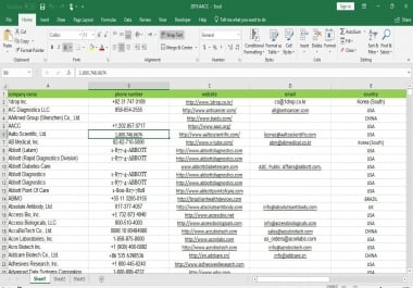 I will do excel spreadsheet data entry accurately and efficiently