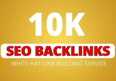 Get 10,000 SEO Backlinks including Profile,  Forum,  Article,  Wiki,  Trackback,  and Ping Mixed Ba