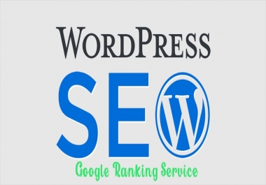 I Will do complete wordpress seo and google ranking service