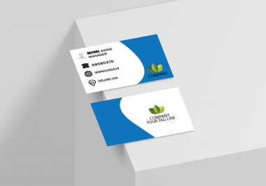 I will design professional amazing business card for your businesss for yours