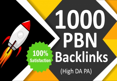 BUILD 100 HIGH GOOGLE INDEXED AND DOFOLLOW HOMEPAGE PBN BACKLINKS