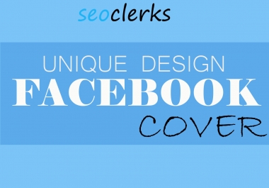 I will design attractive facebook cover photo for you