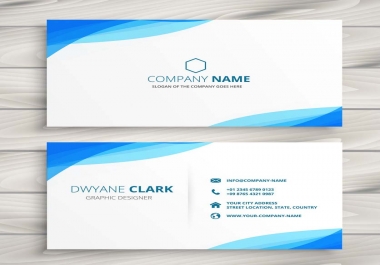 Unique,  Modern,  minimalist and premium looking business cards within 24 hours
