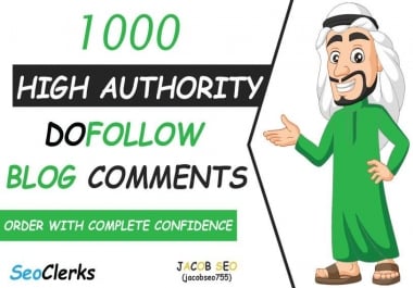 I Will Do 150 High Quality Dofollow Blog comments