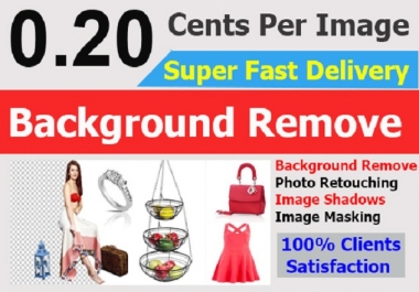 I will do eCommerce Product background remove and Masking in 12 hrs