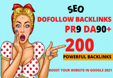 I Will Create 200 Dofolllow Backlinks