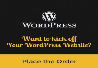 I will do WordPress Installation & Basic Customization