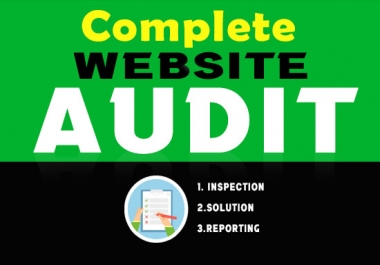 I will do website audit to uncover SEO problems in your website