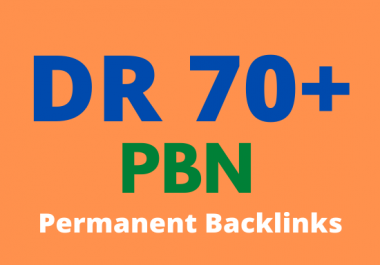 Build 3 Permanent DR 70+ Homepage PBN Dofollow Backlink