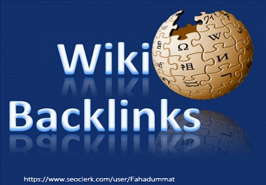 High Authority 99+ Wiki Backlinks on google ranking