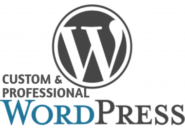 I will create,  design and fix WordPress website and blog