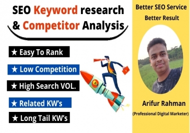 Do Advanced SEO Keyword research that actually rank on search engine