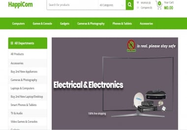 Simple Dynamic and Responsive Website