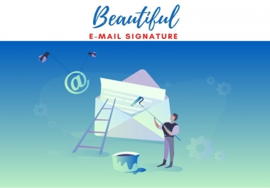 I will do e-mail Signature with clickable Social Icons at a cheap Rate