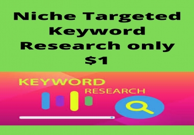 Niche Targeted Keyword Research