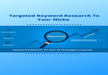 Targeted Keyword Research To Your Niche
