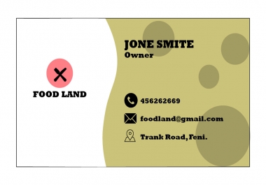 I Will do cheap professional business cards and stationary Design