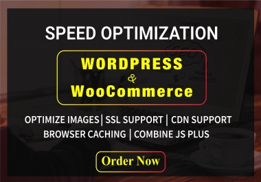 I will optimize WordPress speed and fix Woocommerce speed