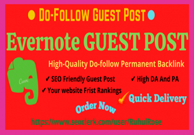 I will Write And Publish Guest Post On 