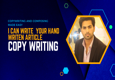 I will compose your book,  article in Urdu,  English language