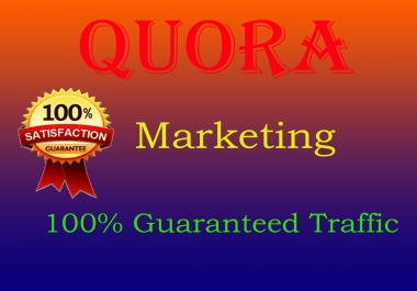 Provide 10 quora answers for guaranteed targeted traffic