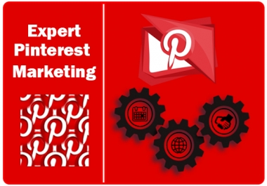 I will setup and optimize and do pinterest marketing,  pins and boards