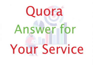I will promote your product with 20 Quora Clickable Answer