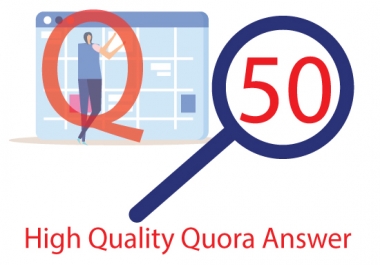 I will promote your product with 50 Quora question answer