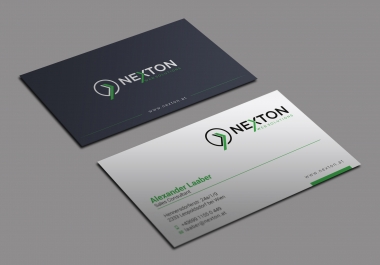 I will do professional business card design with your logo
