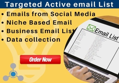 I will provide 2000 targeted active bulk email list