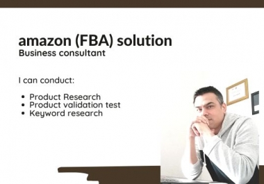 I will do in-depth amazon fba product research,  evaluation of the product for amazon