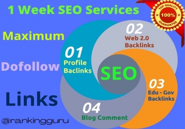 Upgrade 2020 multiple SEO Backlinks services for ranking your website on Google TOP page